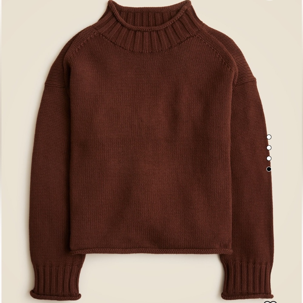 J.Crew 2025 Rollneck Sweater in French Press